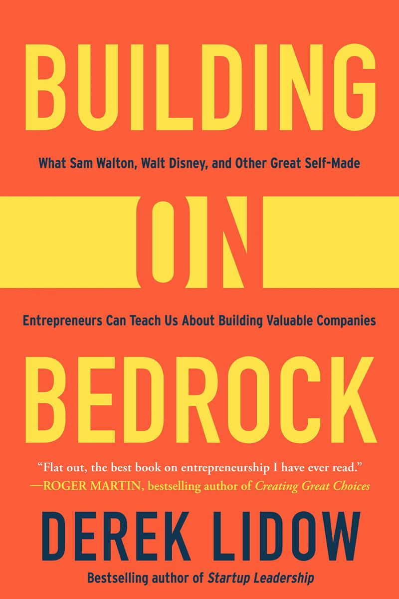 Building on Bedrock book cover
