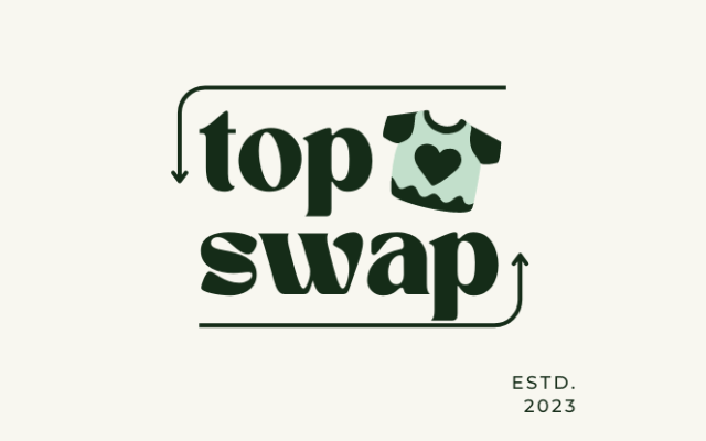 TopSwap logo text with graphic of a shirt