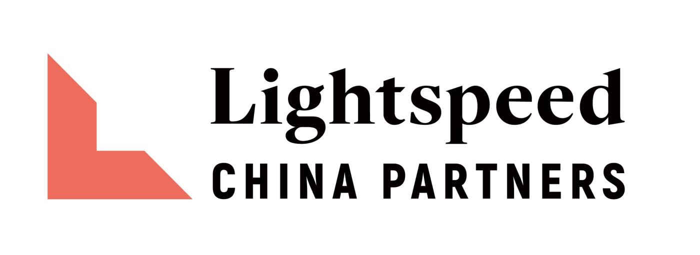 Black logo text with angular red icon