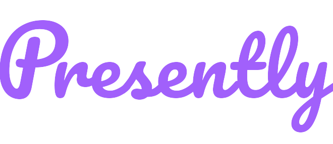 Presently logo
