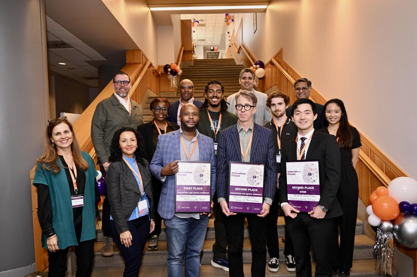 Participants and judges of the 2024 Innovation Forum