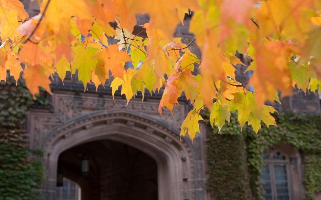 campus in autumn