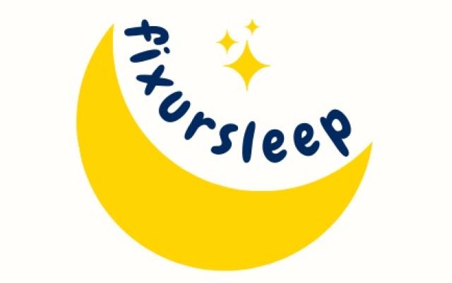 Logo is a yellow quarter moon and stars