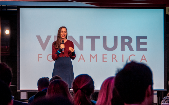 Amy Nelson, CEO of Venture For America