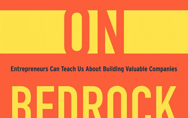 Building on Bedrock book cover
