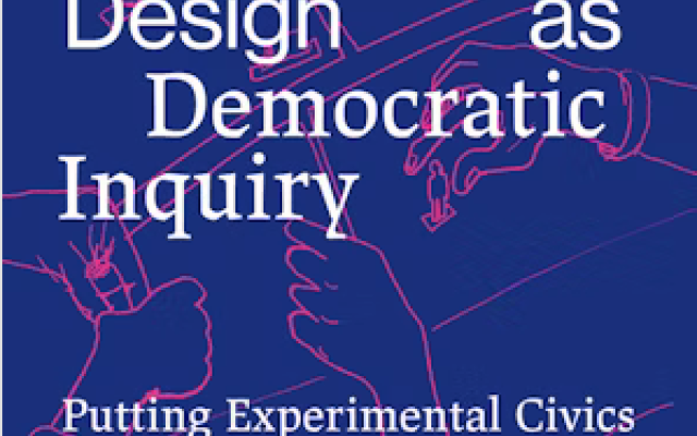 Design as Democratic Inquiry book - Carl DiSalvo