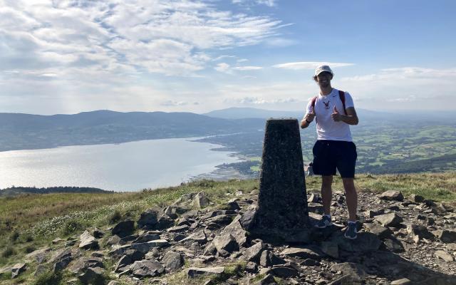 Young man in Northern Ireland