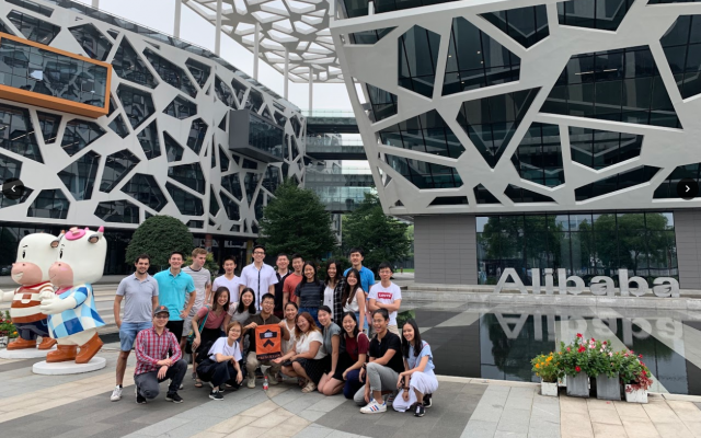 PSIP Shanghai Students Visit Alibaba HQ
