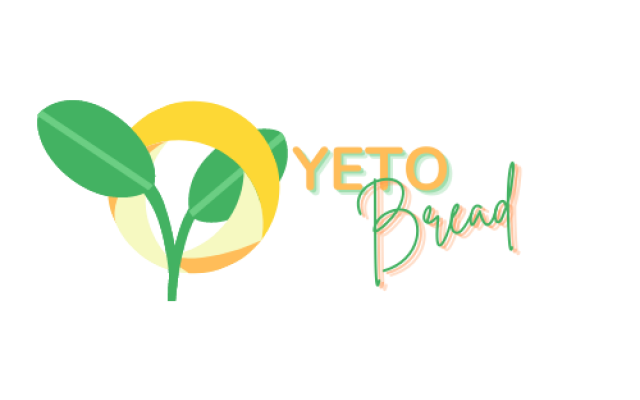 YetoBread logo with green leaf