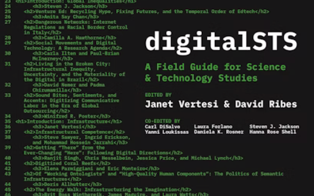DigitalSTS: A Fieldguide for Science & Technology Studies book cover