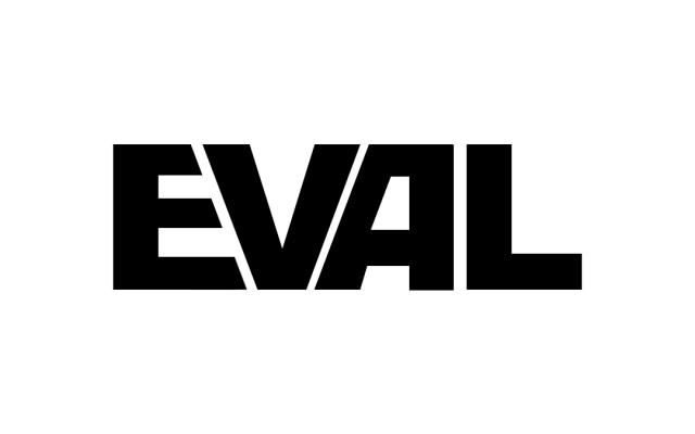 EVAL logo text