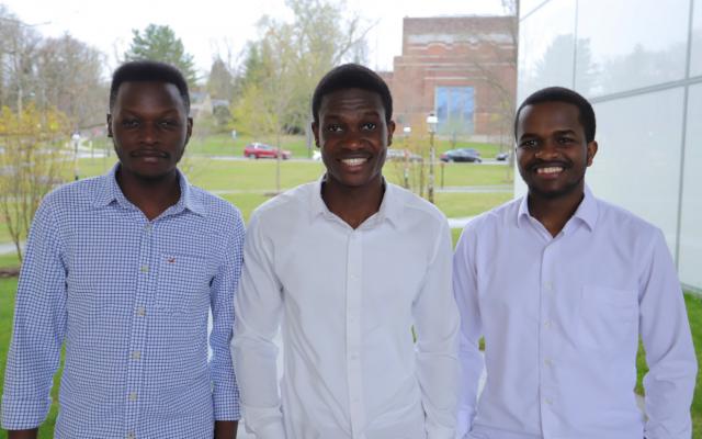 Hannington Omwanza, Alexander Asante, and Chege Gitau